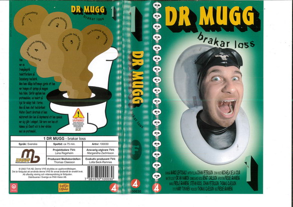 DR MUGG NR 1 - BRAKAR LOSS  (VHS)