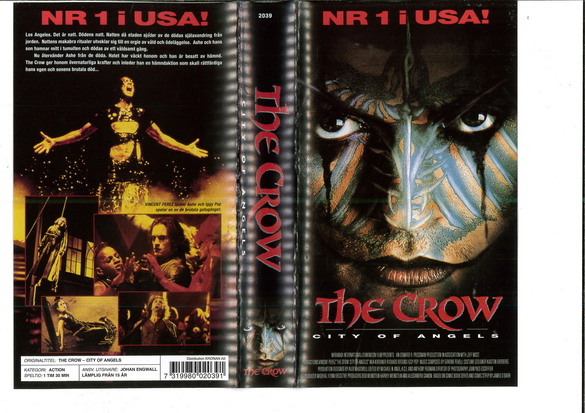CROW - CITY OF ANGELS (VHS)
