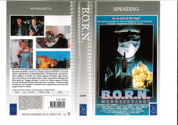 B.O.R.N (VHS) DK