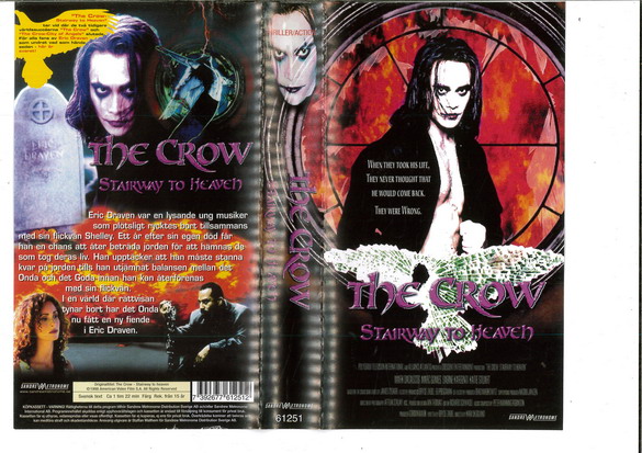 CROW - STAIRWAY TO HEAVEN (VHS)