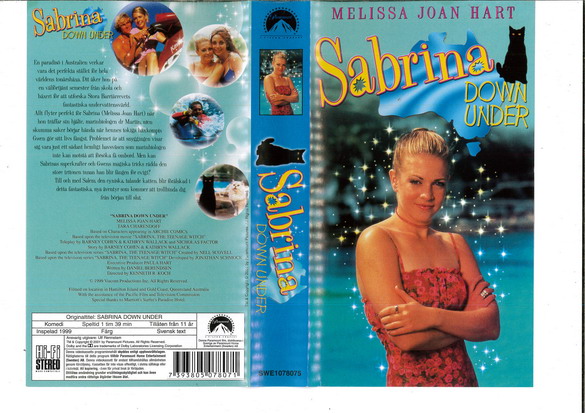 SABRINA DOWN UNDER (VHS)