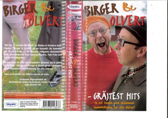BIRGER & OLVERT (VHS)