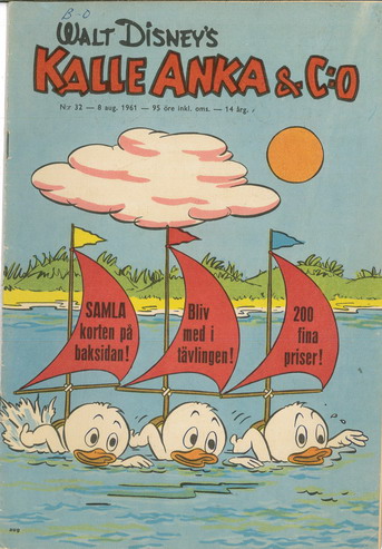 KALLE ANKA 1961:32 sliten