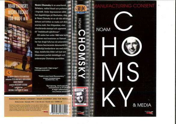 NOAM CHOMSKY & MEDIA (VHS)
