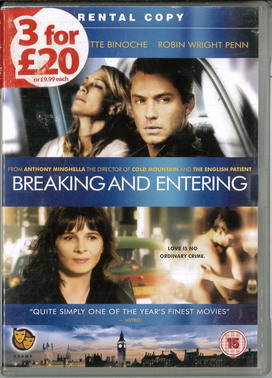BREAKING AND ENTERING (BEG DVD) IMPORT REG 2