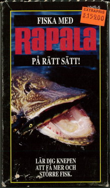 FISKA MEN RAPALA PÅ RÄTT SÄTT (VHS)
