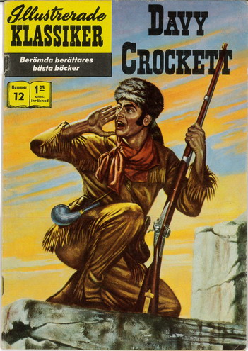 ILLUSTRERADE KLASSIKER NR: 012 DAVY CROCKETT