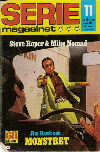 SERIE-MAGASINET 1978:11 rullad rygg