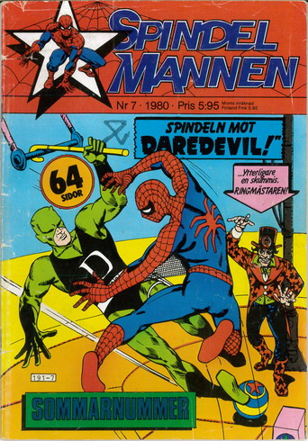 SPINDELMANNEN 1980: 7