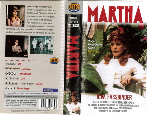 MARTHA (VHS)