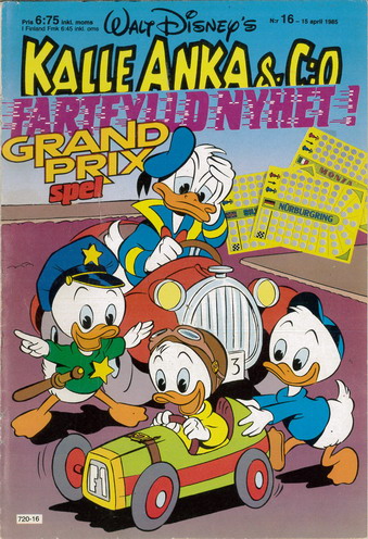 KALLE ANKA 1985:16