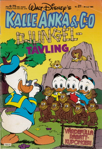 KALLE ANKA 1985:21