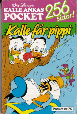 KALLE ANKAS POCKET 075 - KALLE FÅR PIPPI
