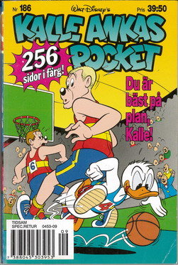 KALLE ANKAS POCKET 186 - DU ÄR BÄST PÅ PLAN, KALLE!