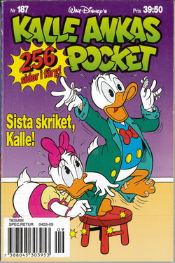 KALLE ANKAS POCKET 187 - SISTA SKRIKET, KALLE!