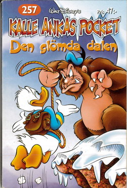 KALLE ANKAS POCKET 257 - DEN GÖMDA DALEN