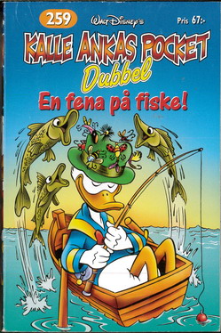 KALLE ANKAS POCKET 259 - EN FENA PÅ FISKE!