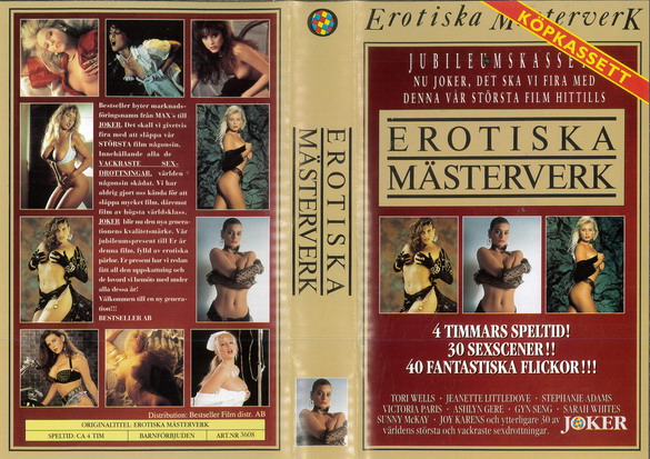 3608 EROTISKA MÄSTERVERK (VHS)