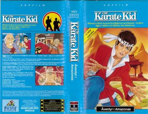 KARATE KID 2 ÄVENTYR I AMAZONAS (VHS)