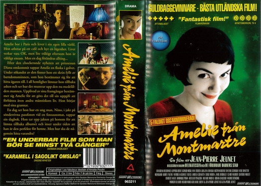AMELIE FRÅN MONTMARTE (VHS)