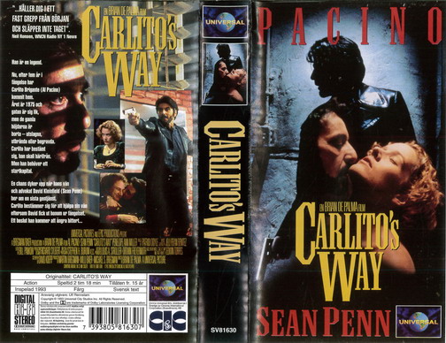 CARLITO'S WAY (VHS)