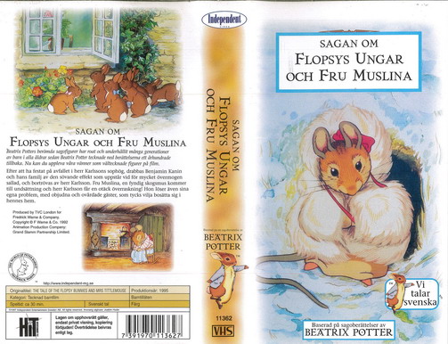 SAGAN OM FLOPSYS UNGAR...(VHS)