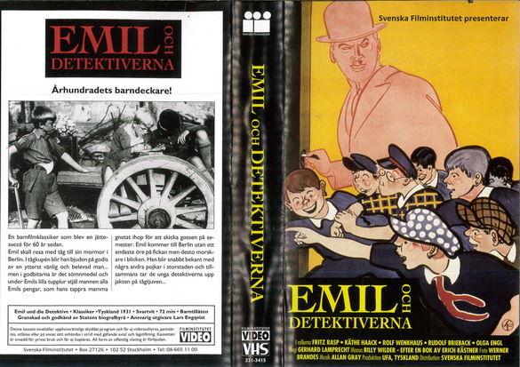 EMIL OCH DETEKTIVERNA (VHS)