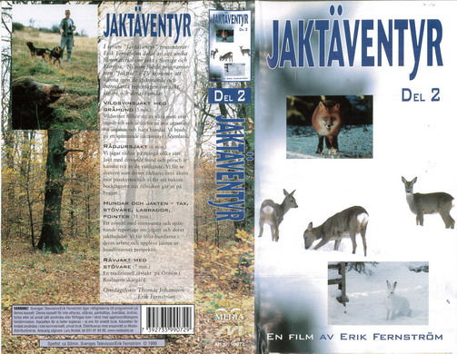 JAKTÄVENTYR DEL 2 (VHS)