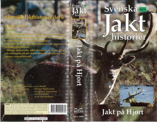 SVENSKA JAKTHISTORIER DEL 6 (VHS)