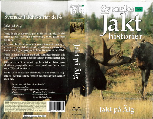 SVENSKA JAKTHISTORIER DEL 4 (VHS)