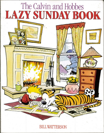 CALVIN AND HOBBES - LAZY SUNDAY BOOK