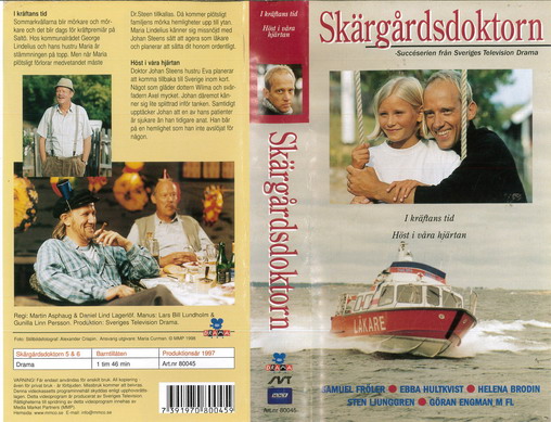 SKÄRGÅRDSDOKTORN DEL 5-6(VHS)