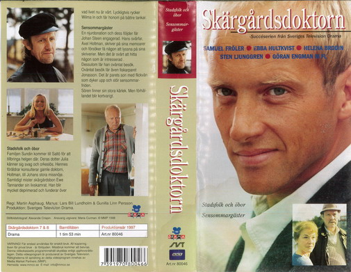 SKÄRGÅRDSDOKTORN DEL 7-8(VHS)