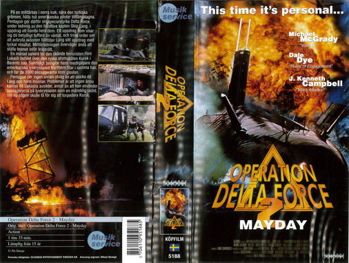 OPERATION DELTA FORCE 2 (VHS) NY