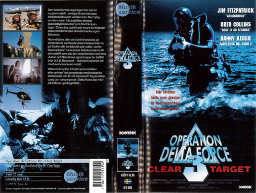 OPERATION DELTA FORCE 3 (VHS) NY