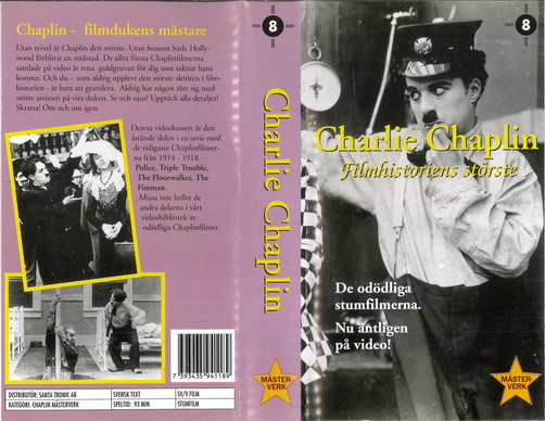CHARLIE CHAPLIN 8 (VHS)