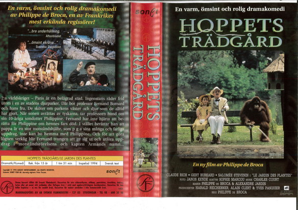 HOPPETS TRÄDGÅRD (VHS)