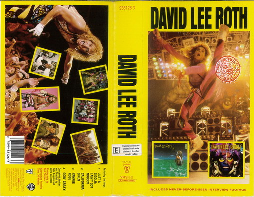 DAVID LEE ROTH (VHS)