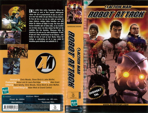 ACTION MAN - ROBOT ATTACK (VHS)