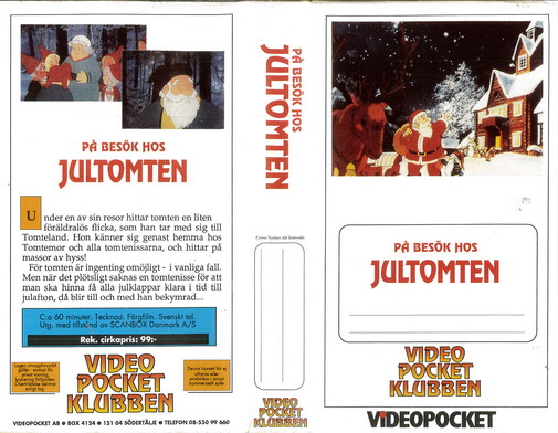 PÅ BESÖK HOS JULTOMTEN (VHS)