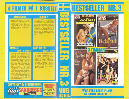 BESTSELLER NR 3 (VHS)