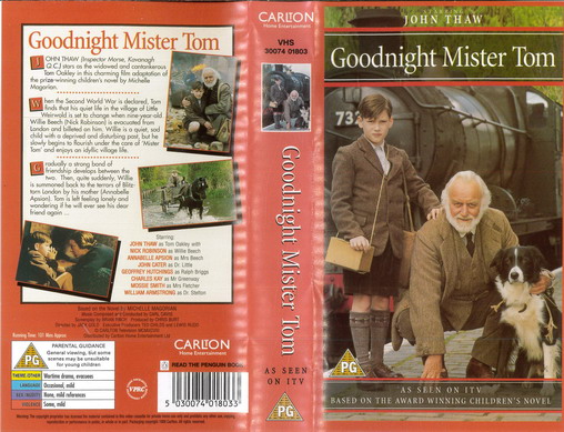 GODNIGHT MISTER TOM  (VHS) UK