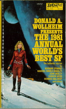 DAW BOOKS - SF:  432 - 1981 ANNUAL WORLD\'S BEST SF