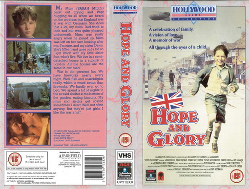 HOPE AND GLORY (VHS) (UK-IMPORT)