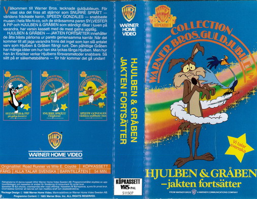 HJULBEN & GRÅBEN-JAKTEN FORTSÄTTER (VHS)