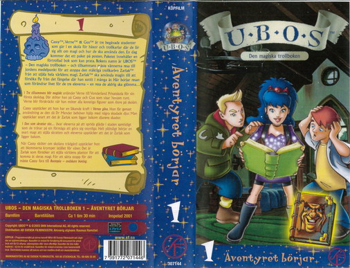 U.B.O.S 1  (VHS)  TITTKOPIA (NY)