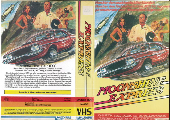 4047 MOONSHINE EXPRESS  (VHS)