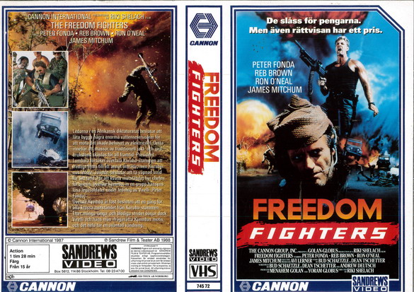 FREEDOM FIGHTERS(VHS OMSLAG)
