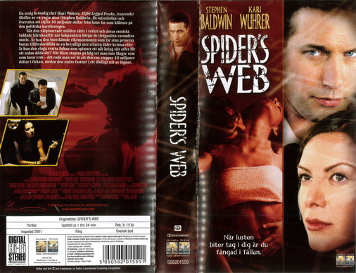 SPIDER'S WEB  (VHS)NY
