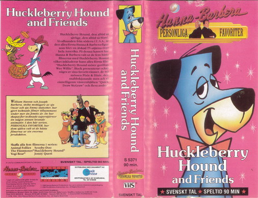 HUCKLEBERRY HOUND AND FRIENDS  (VHS)